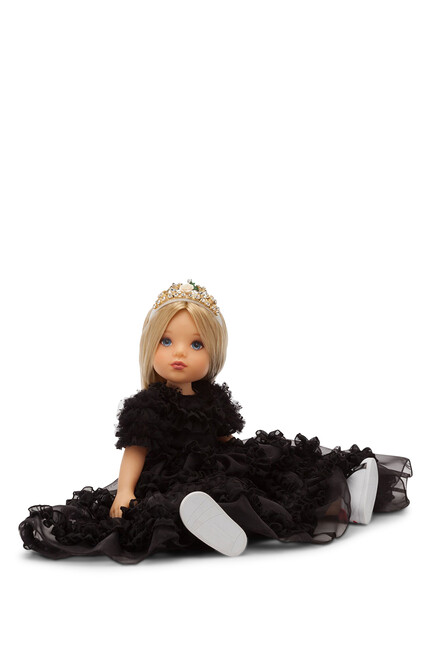 Kids Doll With Organza Dress